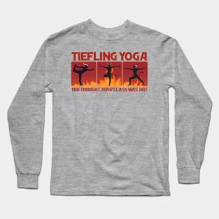 Tiefling Yoga Long Sleeve T-Shirt
